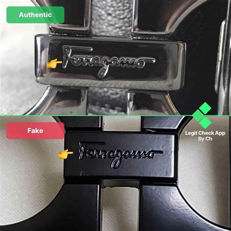 real vs fake salvatore ferragamo belt|authentic ferragamo belt.